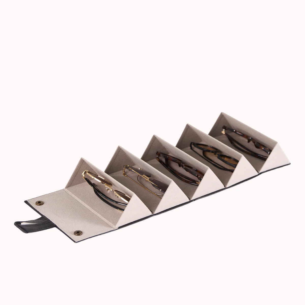 Blox glass case for 5 glasses